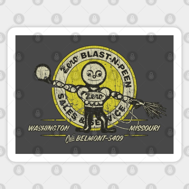 Zero Blast-N-Peen 1946 Sticker by JCD666